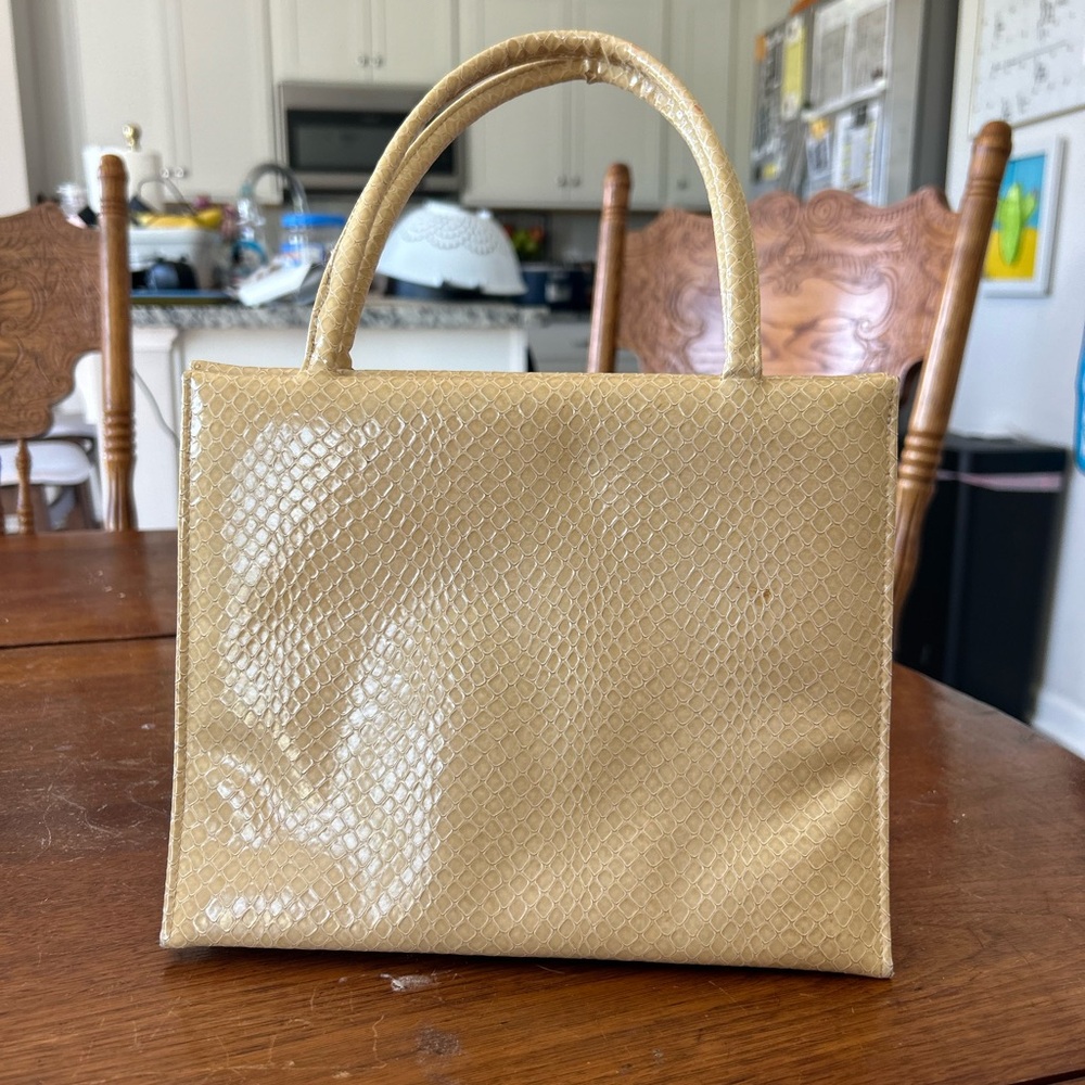 Vintage Lenox Cream Designer Bag